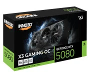 INNO3D GeForce RTX 5080 X3 Gaming OC 16GB GDDR7 DLSS4 (G50803-16D7X-17603930) EU