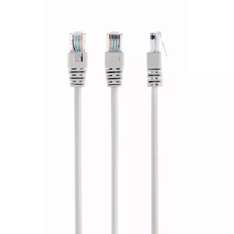 Патч-корд UTP Cablexpert (PP12-15M) литой, 50u штекер с фиксатором, 15 м, серый Интерфейсы: RJ45 (LAN) / Количество