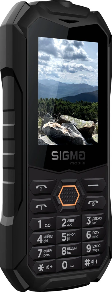 Sigma mobile X-treme PV68 Black-orange (UA) Бренд: Sigma mobile; Линейка: X-treme PV68;
