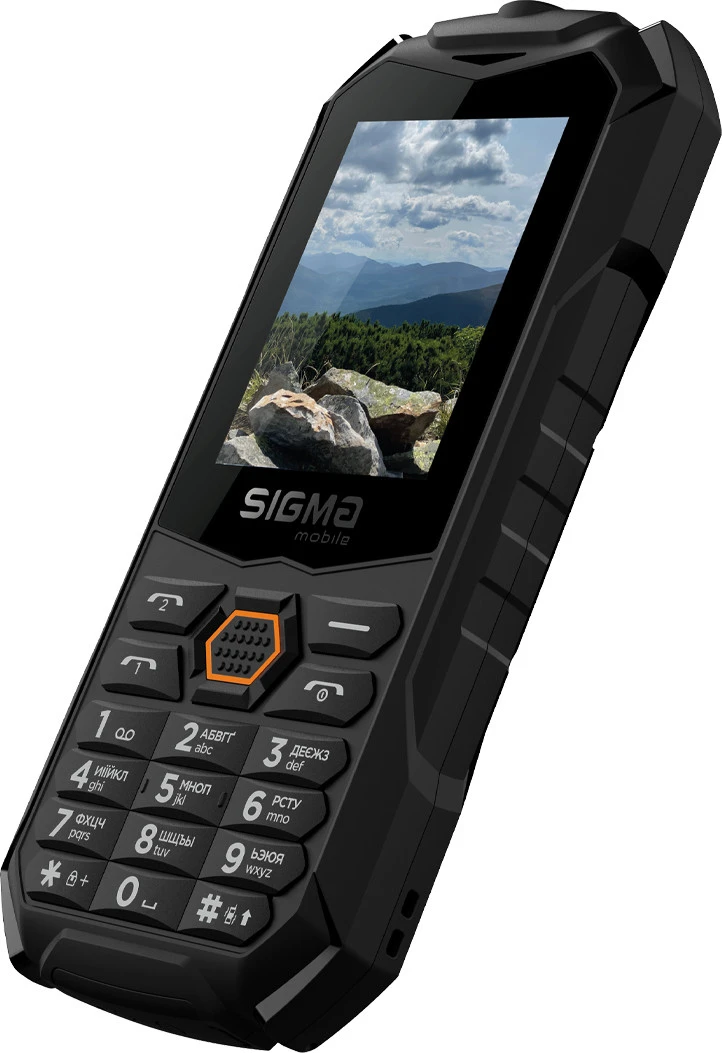 Sigma mobile X-treme PV68 Black-orange (UA) Бренд: Sigma mobile; Линейка: X-treme PV68;