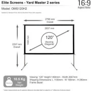Elite Screens OMS120H2 (UA)