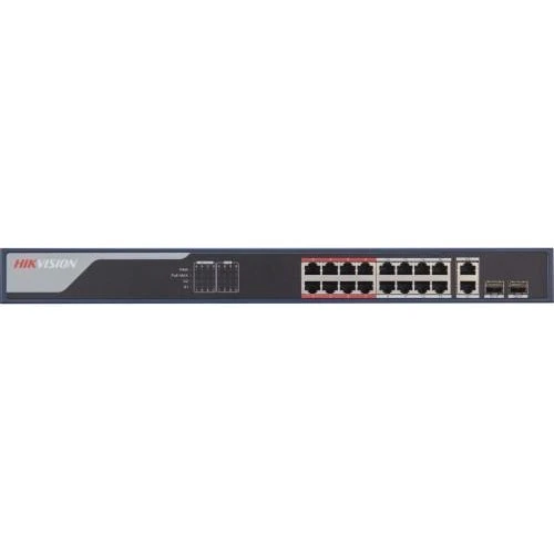 Комутатор Smart HIKVISION DS-3E1318P-EI(B) (UA) Бренд: HIKVISION; Кількість портів Fast