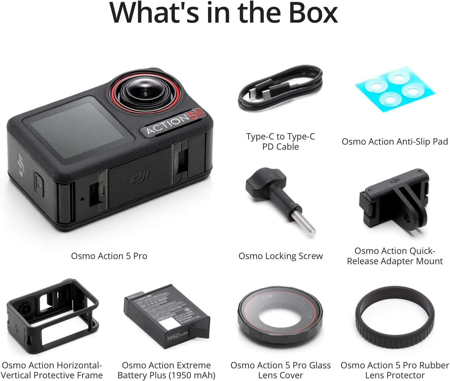 DJI Osmo Action 5 Pro Essential Combo (CP.OS.00000341.01) Тип пристрою: Екшн-камера