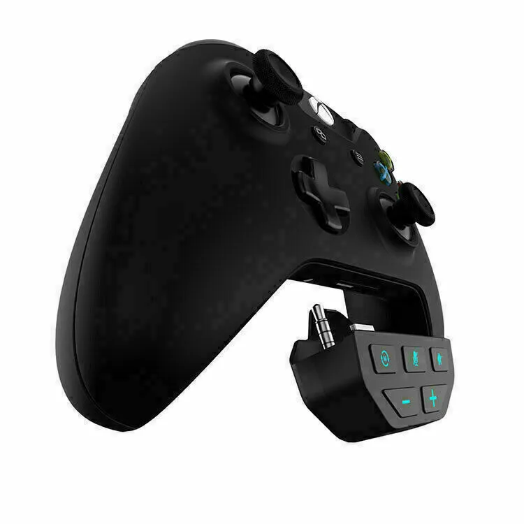 Xbox One Series X Controller Sound Enhancer Card Stereo Headset Adapter TTA Black