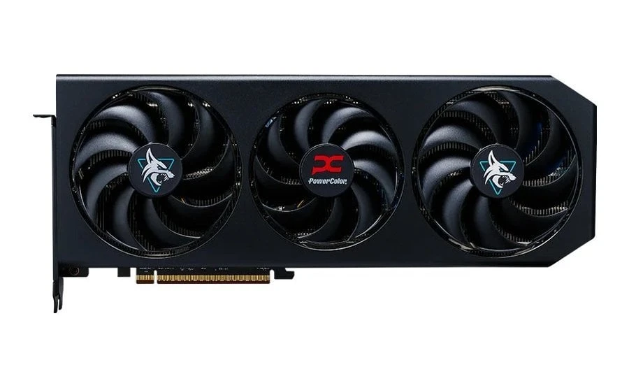AMD Radeon RX 9070 XT 16GB GDDR6 Hellhound PowerColor (RX9070XT 16G-L/OC) Графічний чип: AMD Radeon RX 9070 XT;