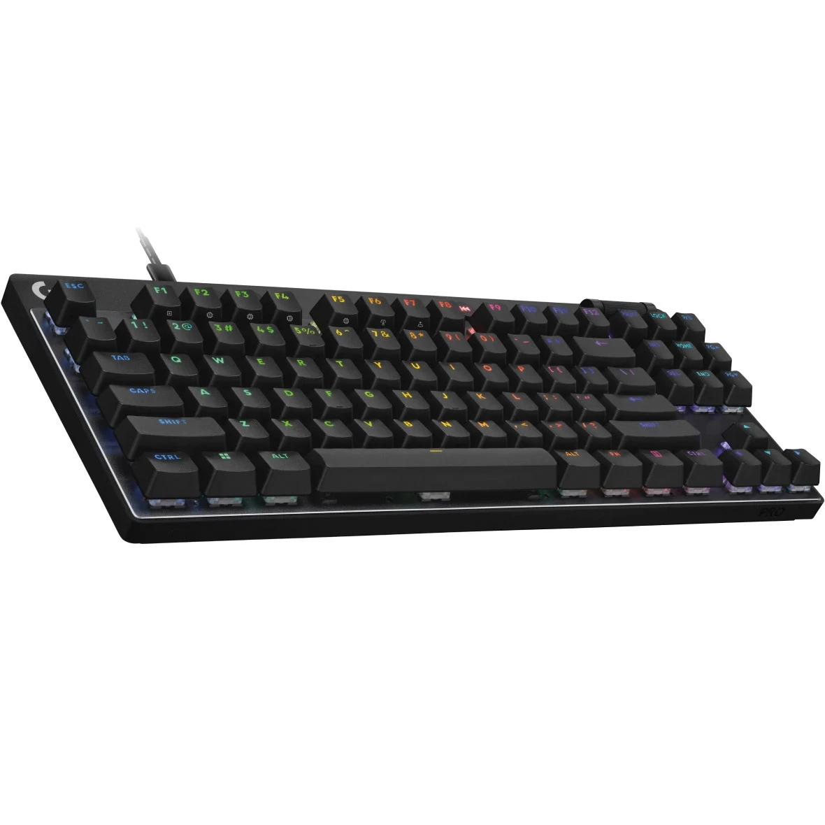 Logitech G PRO X TKL Rapid Black (920-013233) (UA) Тип клавіш: механічні; Додаткові