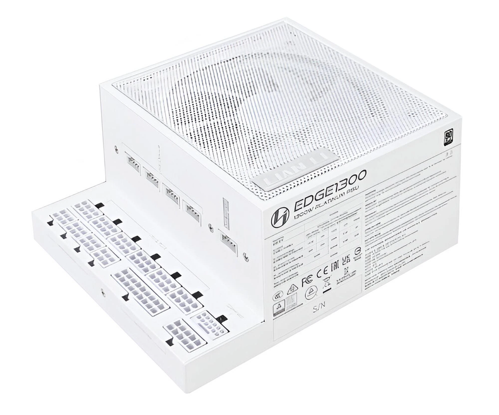 Lian Li EDGE EG 850W 80 Plus Platinum ATX 3.1 (EG0850 White) EU Максимальная мощность, Вт: 850 Вт;