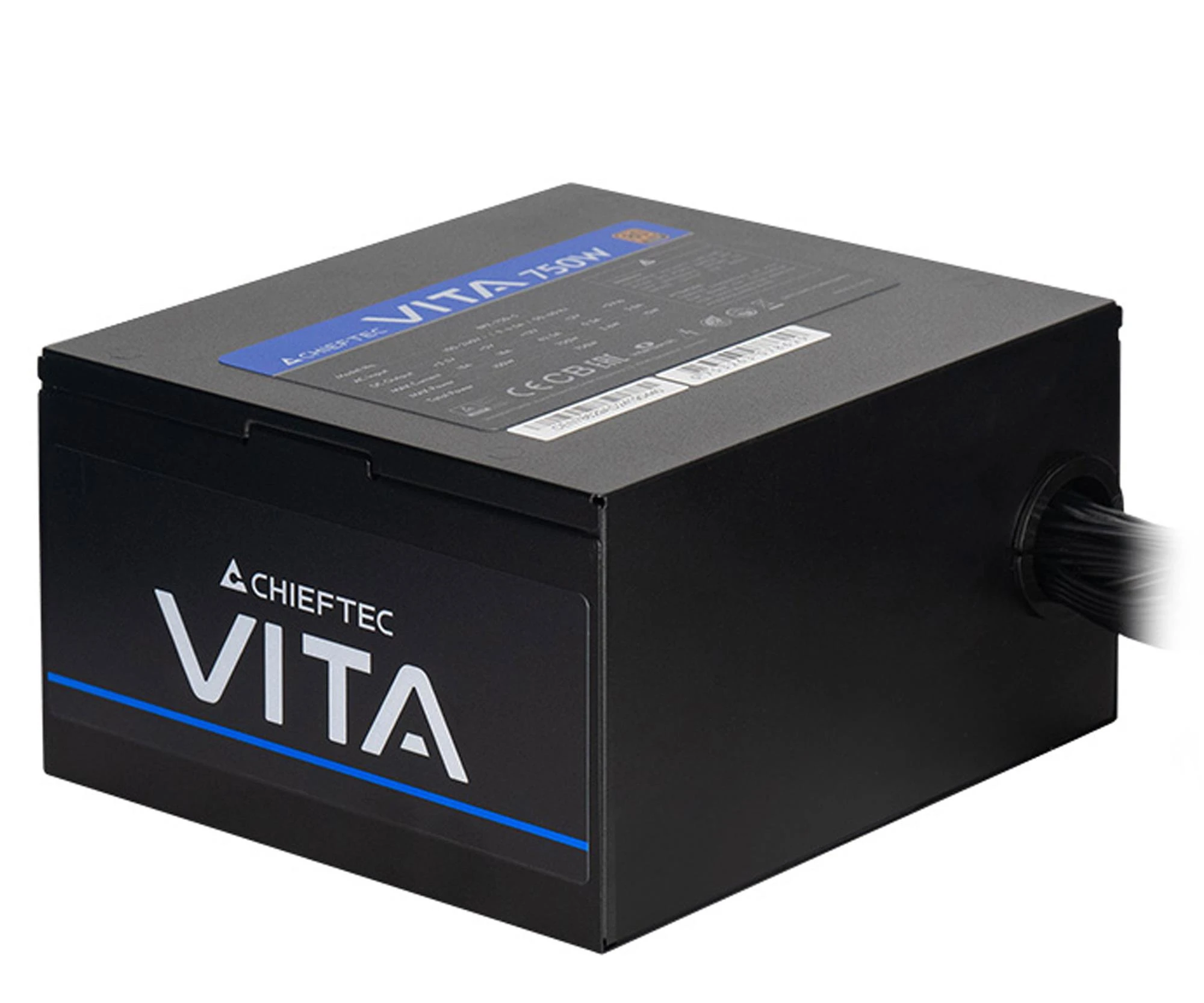 Chieftec VITA 750W 80 Plus Bronze (BPX-750-S) EU Максимальна потужність, Вт: 750