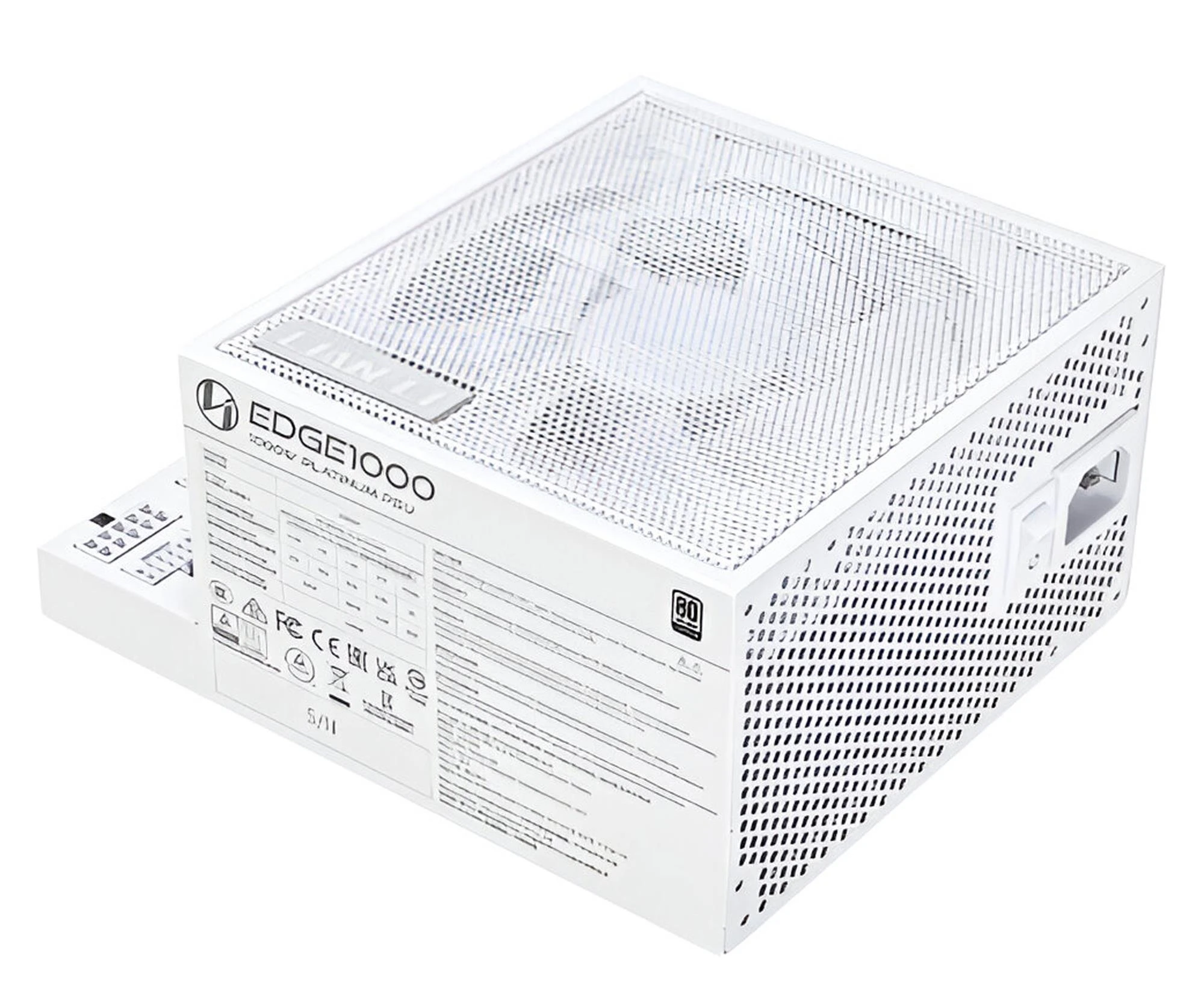 Lian Li EDGE EG 850W 80 Plus Platinum ATX 3.1 (EG0850 White) EU