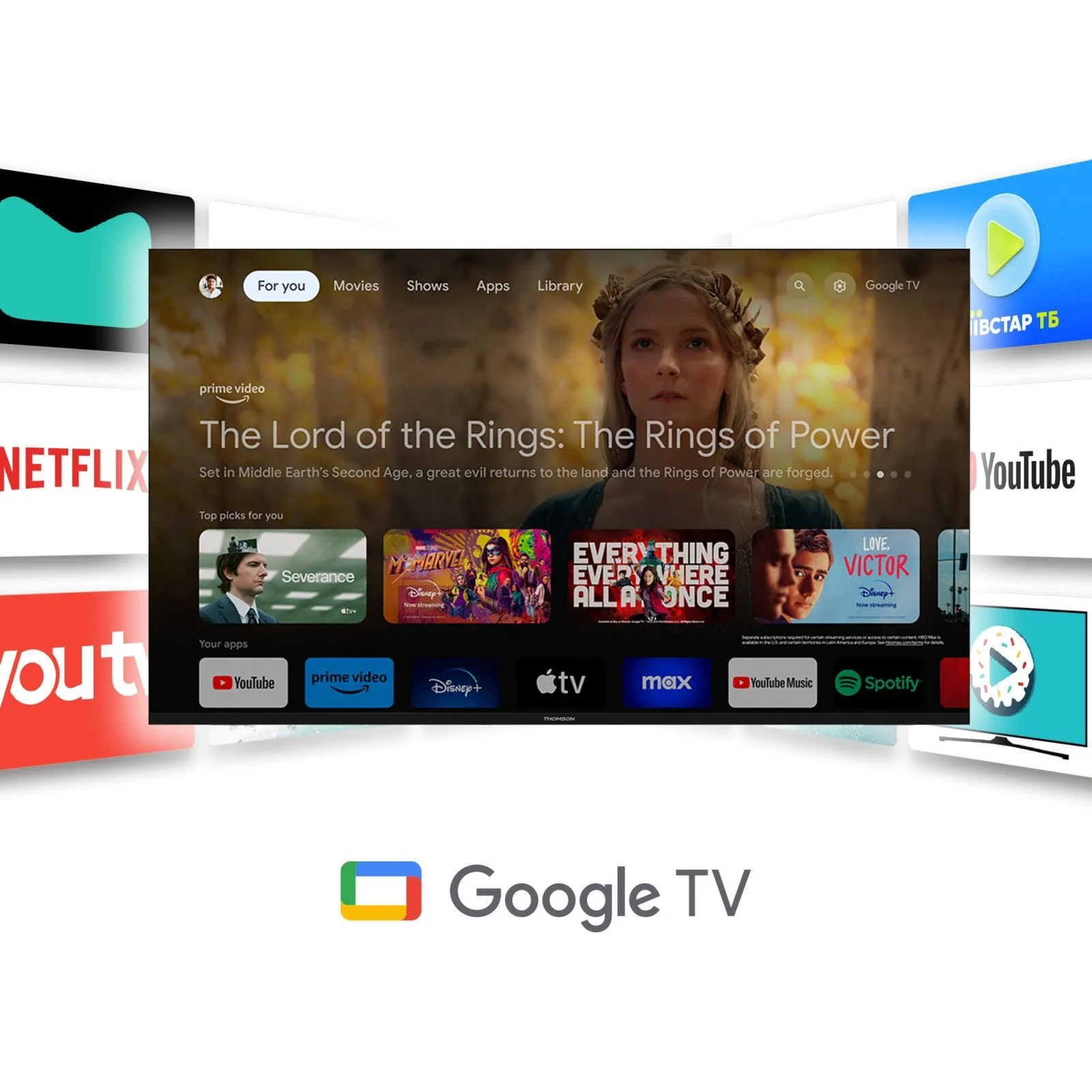 THOMSON 43QG4S14 (UA) QLED-телевізор / Діагональ 43