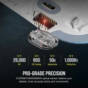 Corsair M75 RGB Wireless White (CH-931D011-EU) (UA)