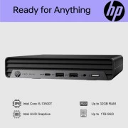 HP Pro 400 G9 Mini / i3-13100T, 8, 512, WiFi, кл+м (885G3EA) (UA)