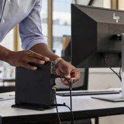 HP Pro 400 G9 Mini / i3-13100T, 8, 512, WiFi, кл+м (885G3EA) (UA)