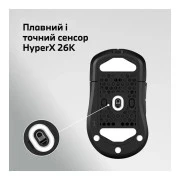 HyperX Pulsefire Saga Pro Wireless/Bluetooth Black (A2PB2AA) (UA)