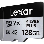 Lexar 128GB microSDXC class 10 UHS-I U3 V30 A2 Professional Silver (LMSSIPL128G-BNANG) (UA)