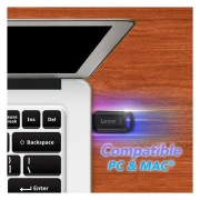 Lexar 256GB JumpDrive V400 Black USB 3.0 (LJDV400256G-BNBNG) (UA)