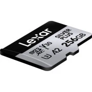 Lexar 256GB microSDXC class 10 UHS-I U3 V30 A2 Professional Silver (LMSSIPL256G-BNANG) (UA)