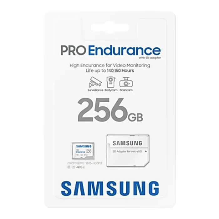 Samsung 256GB microSDXC class 10 UHS-I U3 V30 Pro Endurance (MB-MJ256KA/EU) (UA)