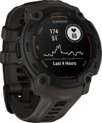 Смарт-часы Garmin Instinct E 45mm Black with Charcoal Band (010-02933-00)
