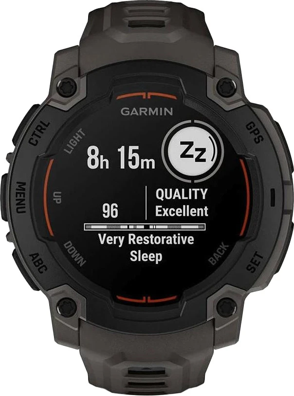 Смарт-часы Garmin Instinct E 45mm Black with Charcoal Band (010-02933-00/13)