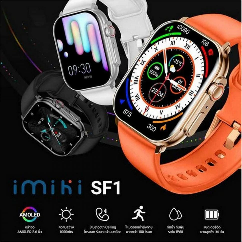 Смарт-годинники IMILAB SF1 Golden (SF1 Gold Silicone Strap) (UA) Бренд: IMILAB; Лінійка: SF1; iOS: є; Android: