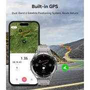 Смарт-годинники Oukitel BT12 Grey (6931940789585) (UA)