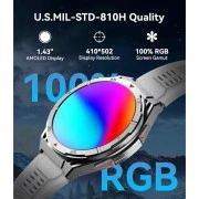 Смарт-годинники Oukitel BT12 Grey (6931940789585) (UA)