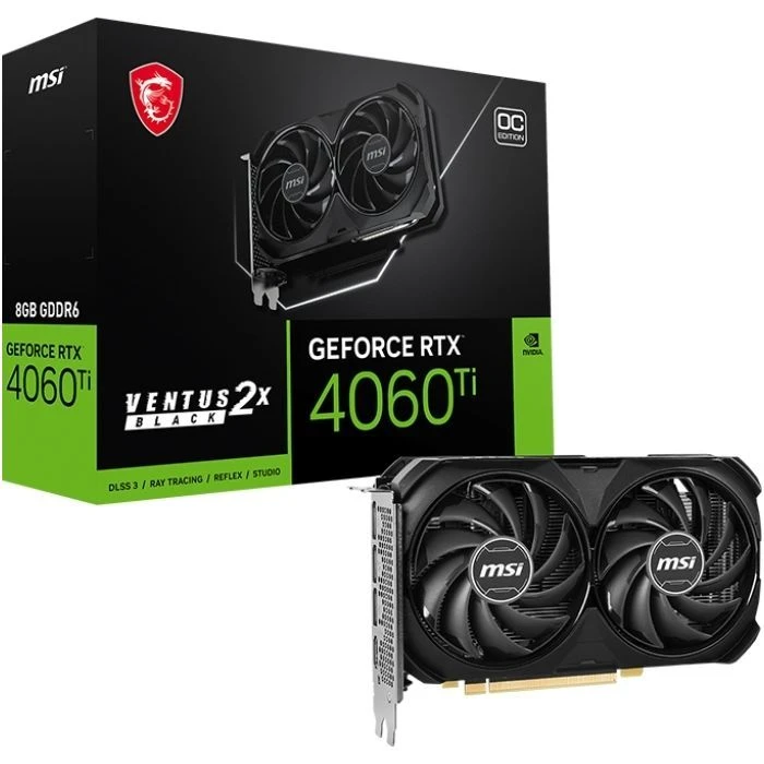 MSI GeForce RTX5060Ti 8Gb VENTUS 2X OC PLUS (RTX 5060 Ti 8G VENTUS 2X OC PLUS)