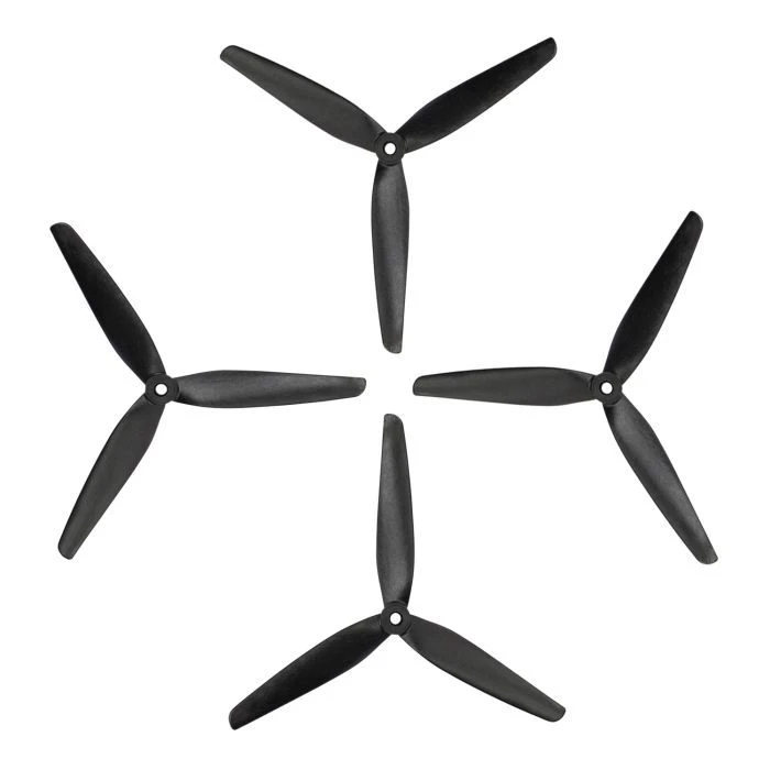 Пропелер для дрона PROP UA CF10х5x3 2СW+2CCW (CF10х5) (UA) Кількість лопатей: 3;