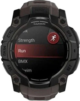 Смарт-годинники Garmin Instinct 3 50mm AMOLED Black with Charcoal Band (010-03020-00)