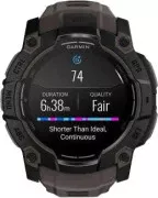 Смарт-годинники Garmin Instinct 3 50mm AMOLED Black with Charcoal Band (010-03020-00/40)
