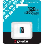 Kingston 128GB microSDXC class 10 UHS-I U3 V30 A2 Canvas Go Plus G4 (SDCG4/128GBSP) (UA)