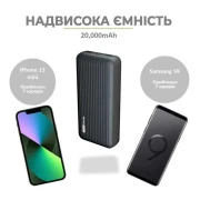 TechCharge 20000mAh, PD/18W, QC/3.0 (1742) (UA)