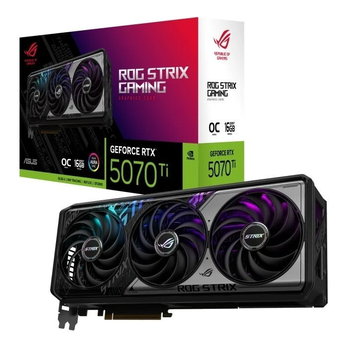 ASUS GeForce RTX5070 Ti 16GB ROG STRIX OC GAMING (ROG-STRIX-RTX5070TI-O16G-GAMING) (EU)