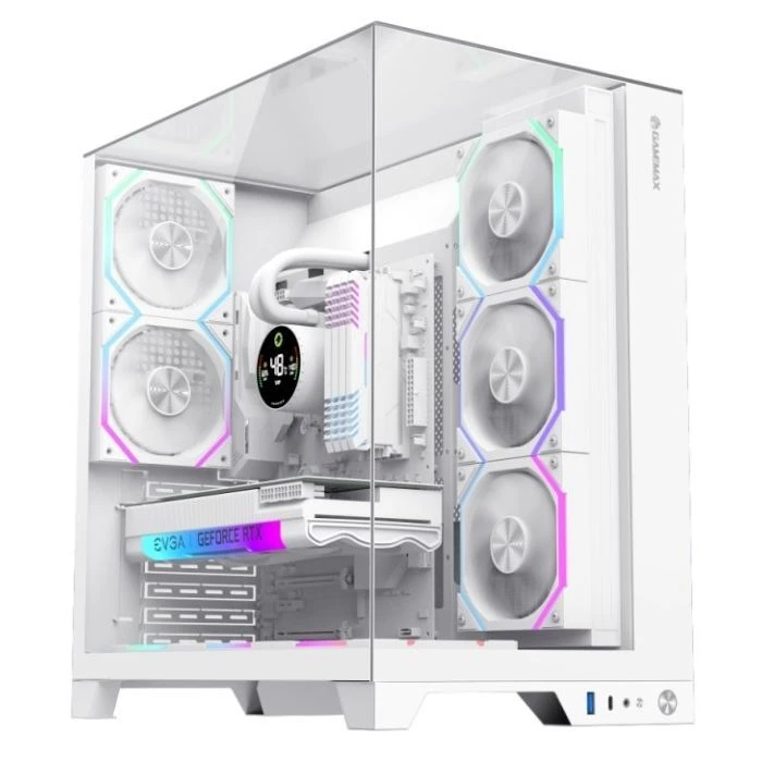 Gamemax Infinity Pro WH (UA) ; Типорозмір: Miditower; Спосіб