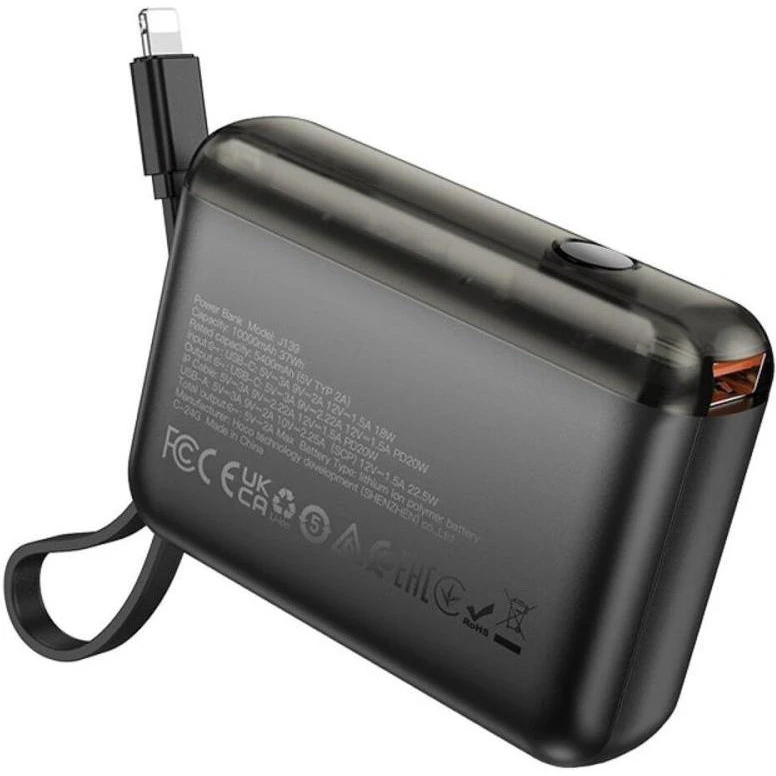 Hoco J139 Hero 10000mAh 22.5W USB Type-C Black