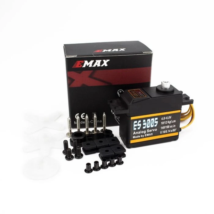 Сервопривід для дрона Emax ES3005 42g Metal Analog Servo for RC Airplane Waterproof (0102007001) (UA)
