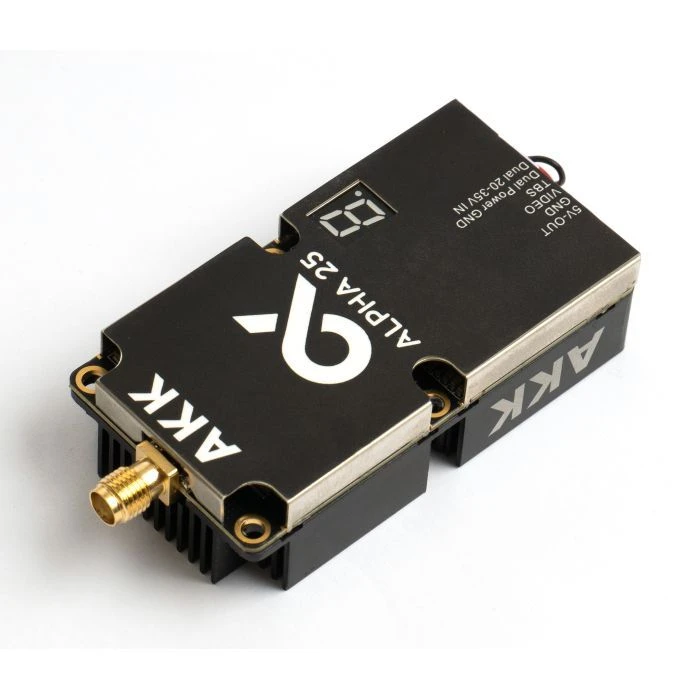 Видеопередатчик (VTX) AKK Alpha 25W 4.9G-6G 96CH (A25) (UA)