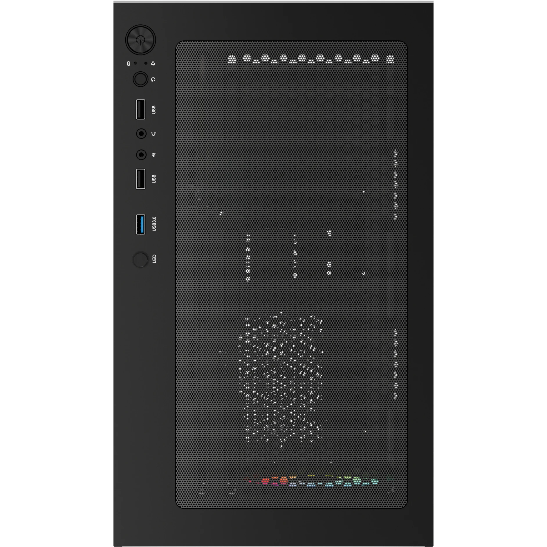 AeroCool Viewport Mini-G-BK-v2 (ACCM-ES09133.11) Чорний без БП (UA) Типорозмір: Mini-Tower; Форм-фактор