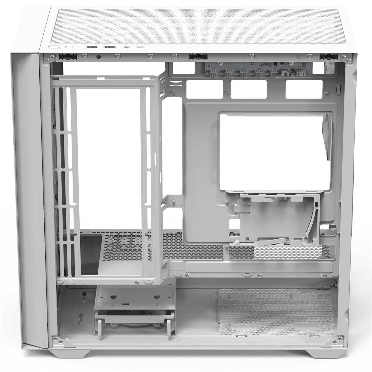 AeroCool D302A-G-WT-v1 (ACCS-DS04043.21) Білий без БП (UA) Типорозмір: Mini-Tower; Форм-фактор