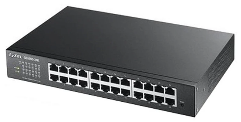 Комутатор ZYXEL GS1900-24E (GS1900-24E-EU0103F) Gigabit Ethernet (10 / 100 / 1000 Мбіт / с): 24;