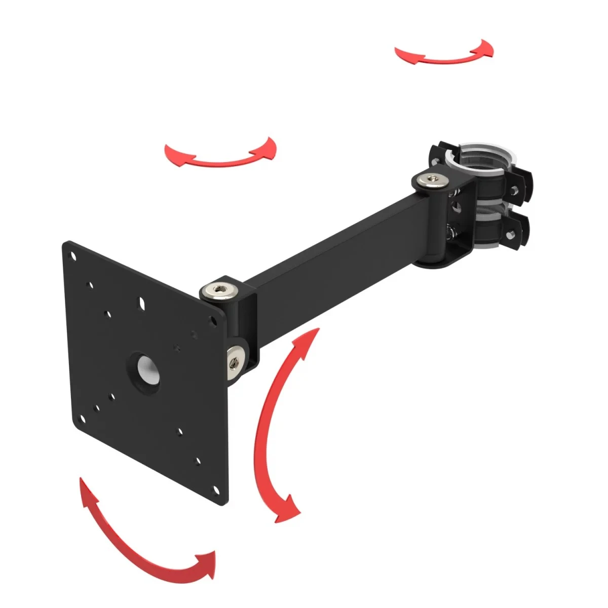 КВАДО К-111 (VESA100х100) Вид кронштейна: нахилений;