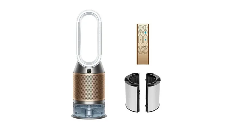 Очищувач повітря + Зволожувач повітря Dyson Humidify+Cool PH2 De-NOx [PH05] - White/Gold (545007-01)
