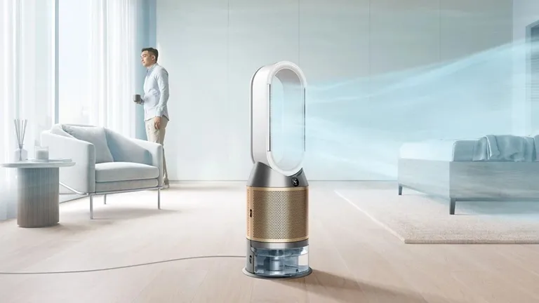 Очищувач повітря + Зволожувач повітря Dyson Humidify+Cool PH2 De-NOx [PH05] - White/Gold (545007-01)