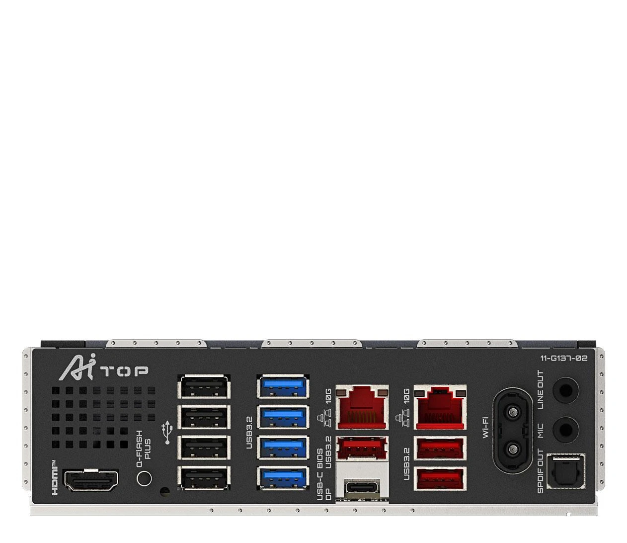Gigabyte B850 AI TOP EU Строительство силовой части: