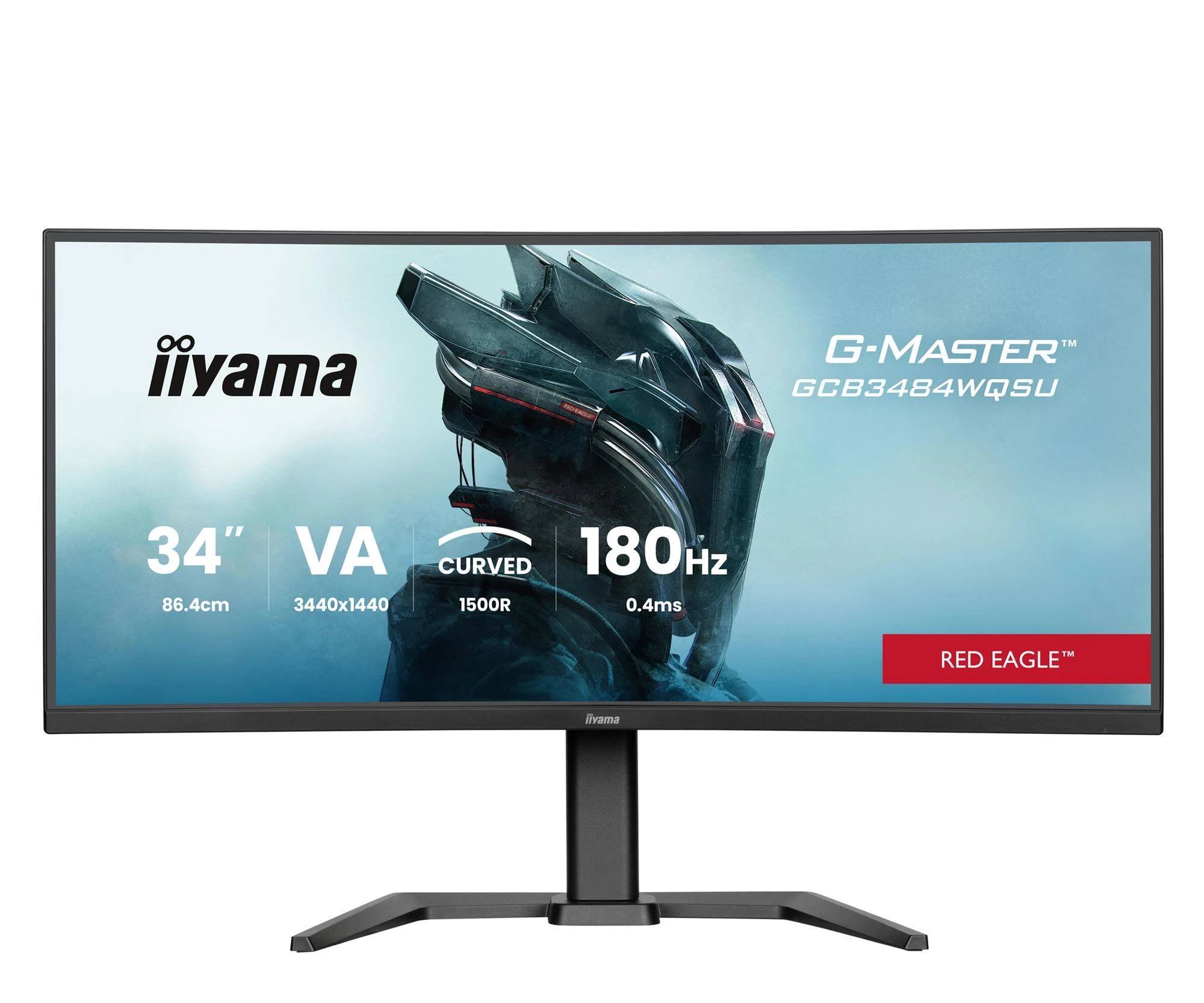 iiyama G-Master GCB3484WQSU-B1 Red Eagle Curved (GCB3484WQSU-B1) EU