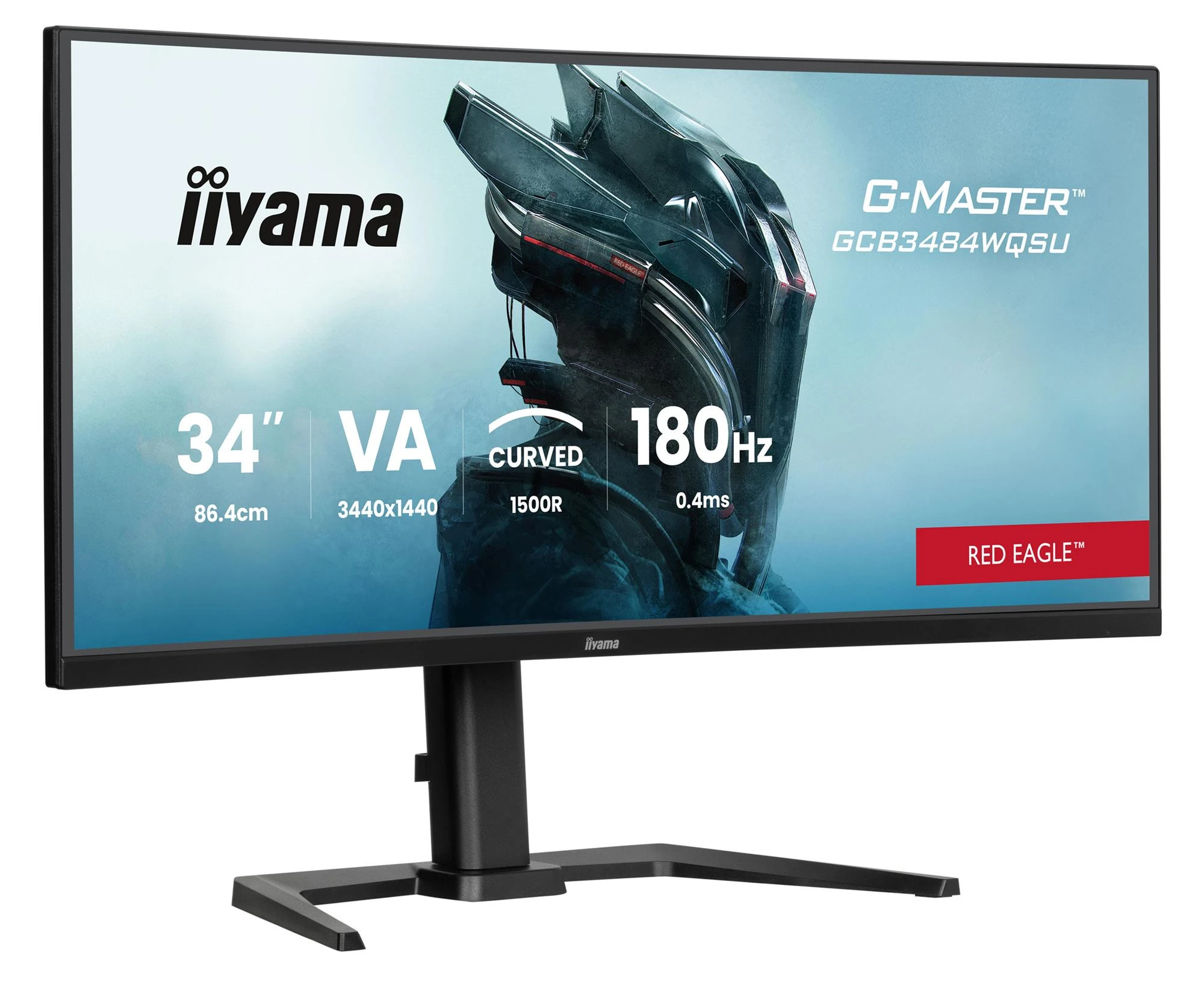 iiyama G-Master GCB3484WQSU-B1 Red Eagle Curved (GCB3484WQSU-B1) EU