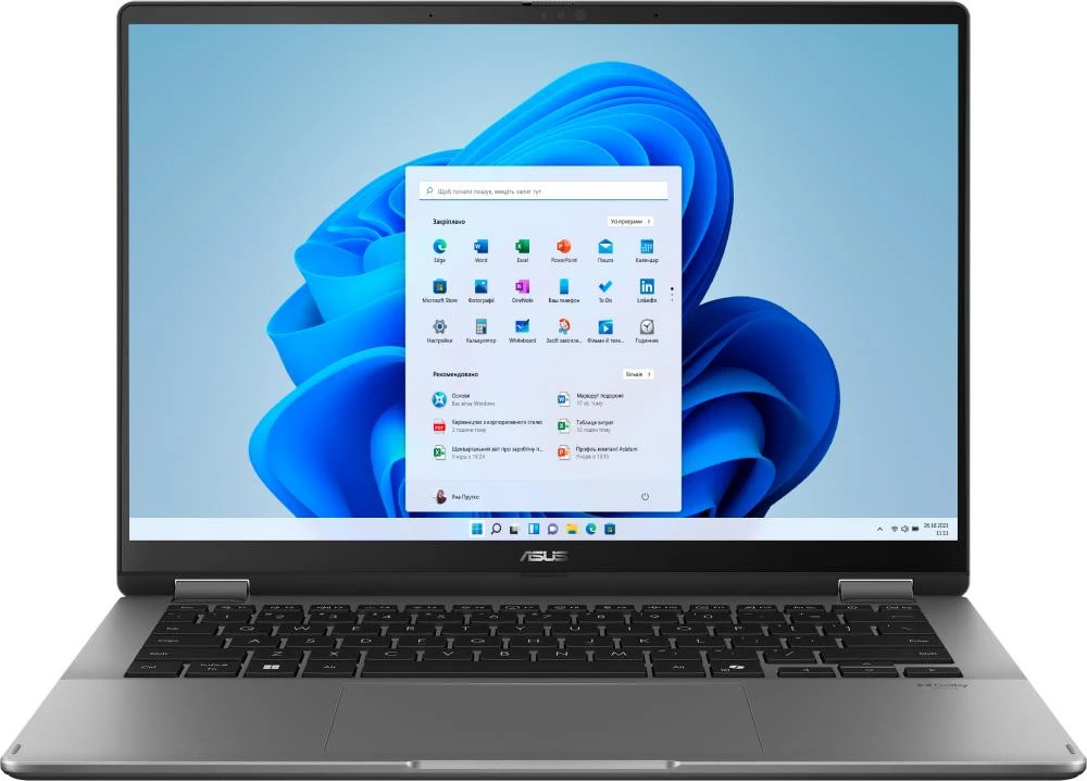 ASUS Vivobook Flip 14 TP3407SA (TP3407SA-QL011W, 90NB14Y1-M000E0) (UA) Бренд: ASUS; Конструкція: 2-в-1