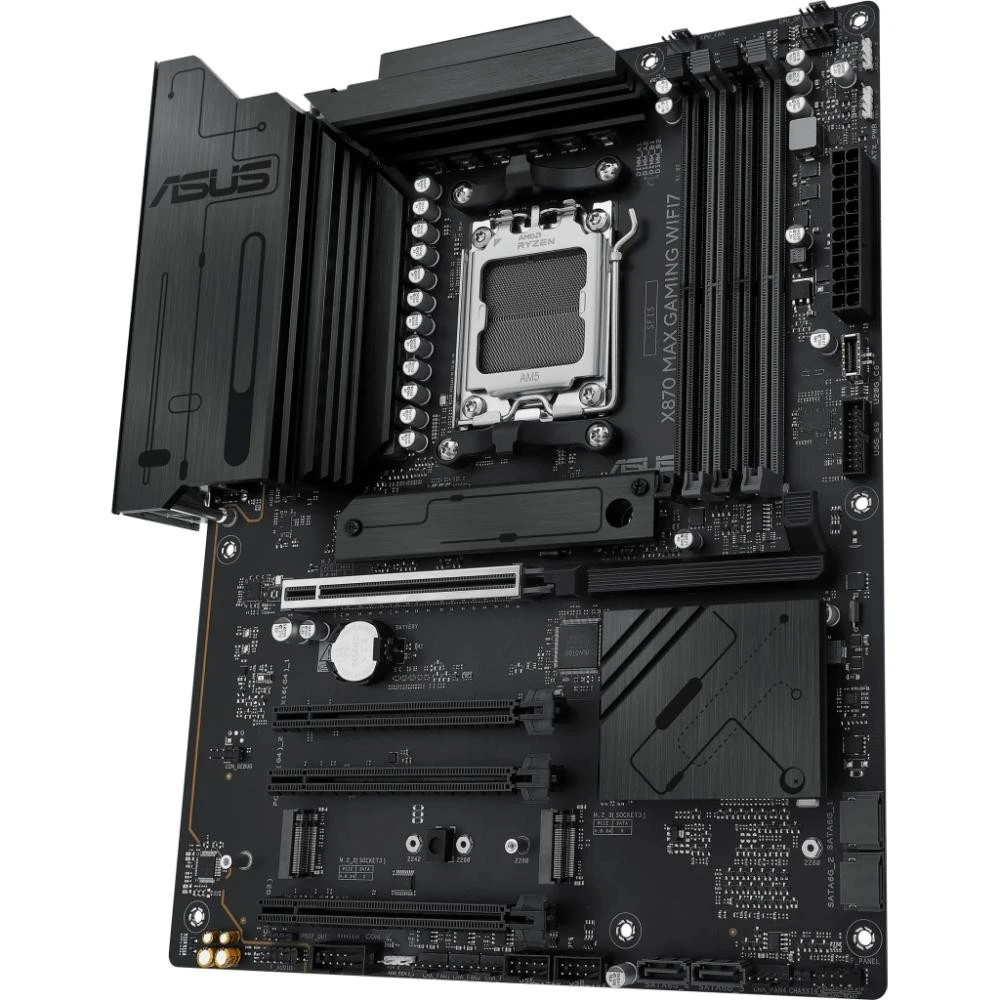 ASUS X870 MAX GAMING WIFI7 (90MB1LY0-M0EAY0) (UA) Бренд: ASUS; Тип роз'єму CPU: Socket AM5;
