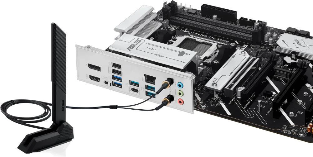 ASUS B650E MAX GAMING WIFI (90MB1M00-M0EAY0) (UA) Бренд: ASUS; Тип разъема CPU: Socket AM5;